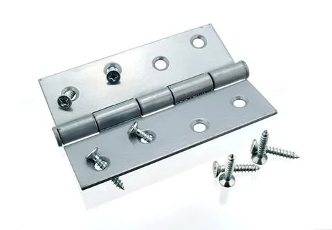 Door hinges Stock Photos