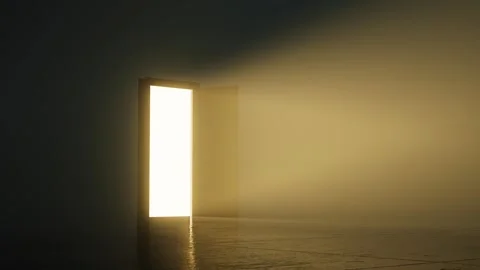 The Door of Hope, The Exit of Light Stock Footage 315029787