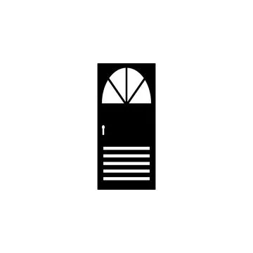 Door icon. Element of door elements illustration. Premium quality graphic design Stockillustratie