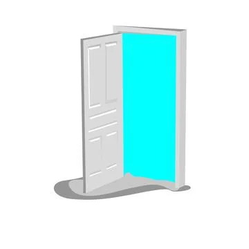 Door icon Stock Illustration
