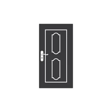The door  icon vector illustration design Stock Illustration