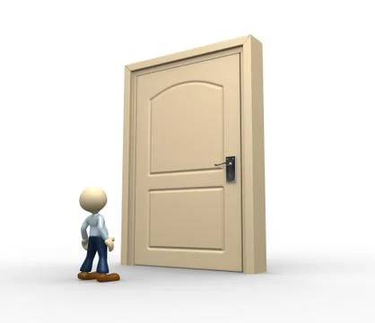 Door Illustrazione stock