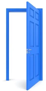 The door. Stock Illustration