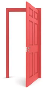 The door. Stock Illustration