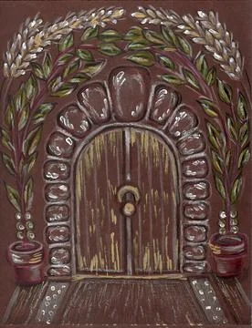 Door 스톡 일러스트