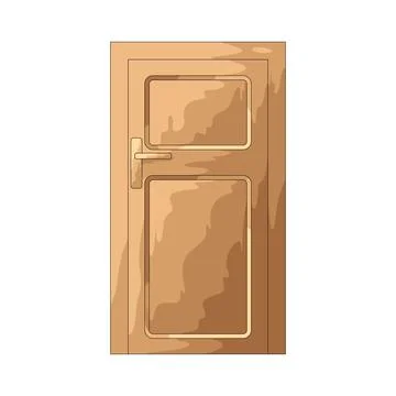 Door illustration Stock Illustration