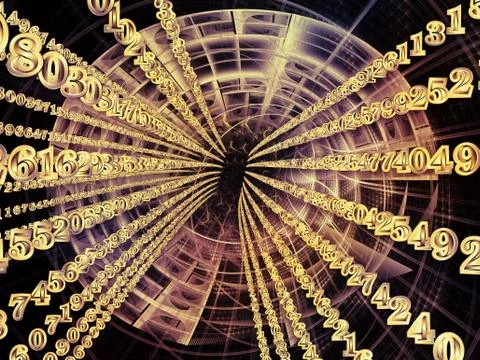 Door to Infinity Stock Illustration