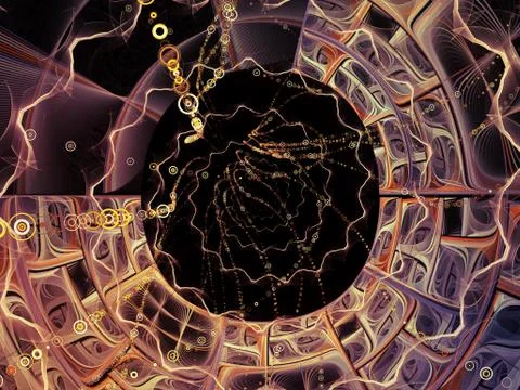 Door to Infinity Stock Illustration