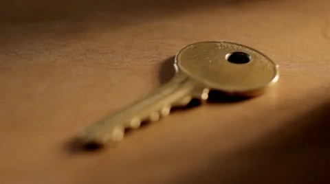 Door Key Rack Focus Stockbeeldmateriaal 12029221