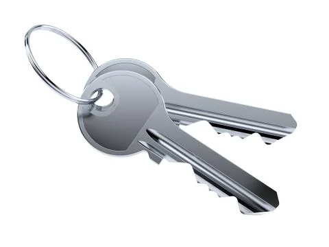 Door keys Stock Illustration