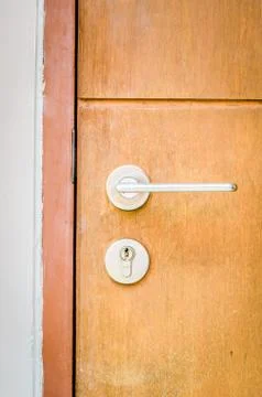 Door knobs Foto stock