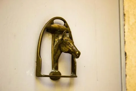Door knocke Stock Photos