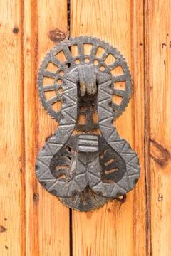 Door Knocker, Ancient Knocker Stock Photos