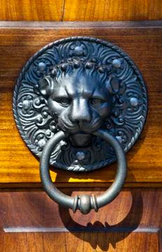 Door Knocker Foto stock