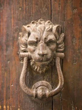 Door knocker Stock Photos