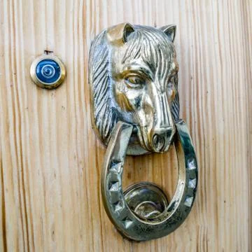 Door knocker Stock Photos