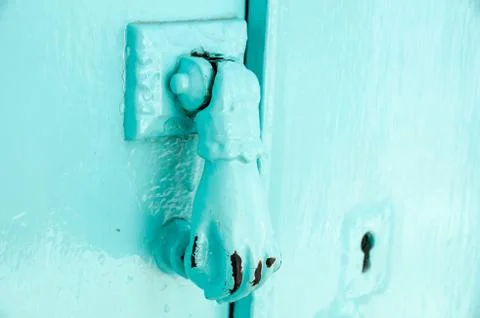 Door knocker Stock Photos