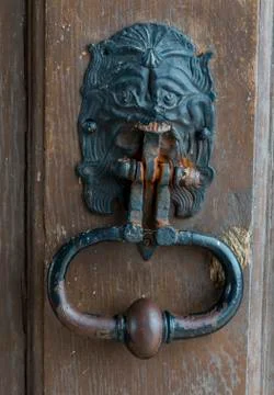 Door knocker Stock Photos