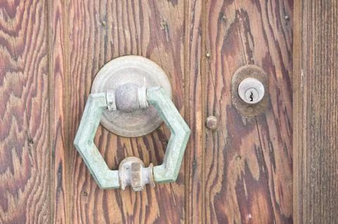 Door knocker Stock Photos