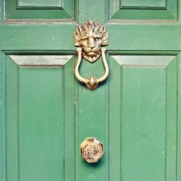 Door knocker Stock Photos
