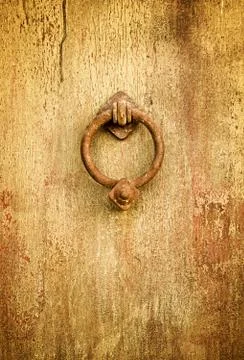 Door knocker Stock Photos