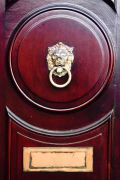 Door knocker Stock Photos