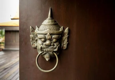 Door knocker Stock Photos