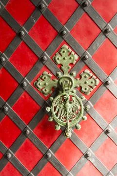 Door knocker Stock Photos