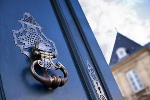 Door knocker Stock Photos