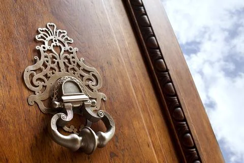 Door knocker Stock Photos