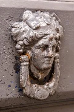 Door knocker Foto stock