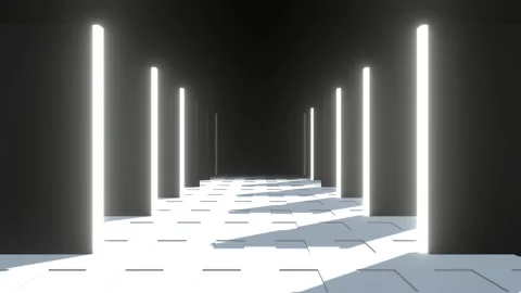 Door Light Neon Background Vídeos de archivo 283907618