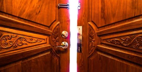 Door light Stock Photos