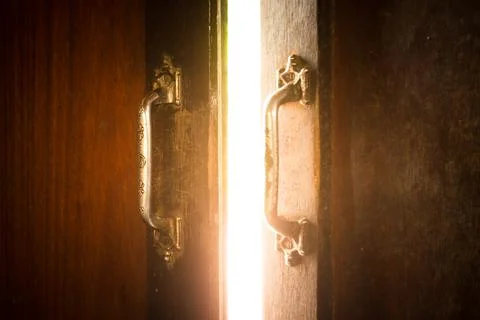 Door light to shake Stock Photos
