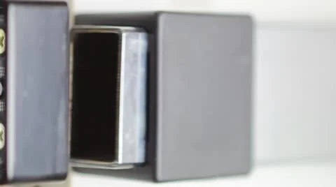 Door - Lock Bar Closing Stock Footage 10591366