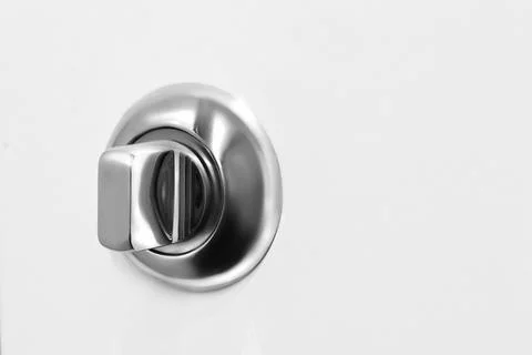 Door lock closeup Stock Photos