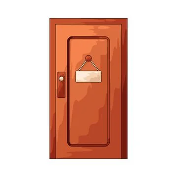 Door Lock illustration Stock Illustration