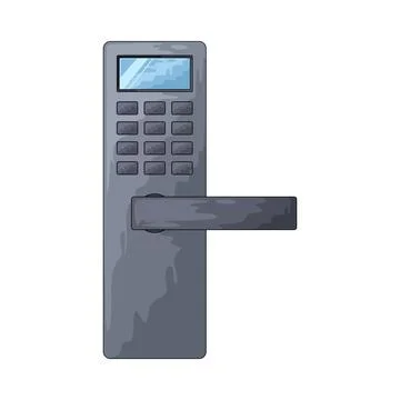 Door Lock illustration Stock Illustration