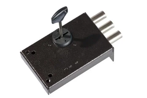 The door lock with keys Fotos de archivo