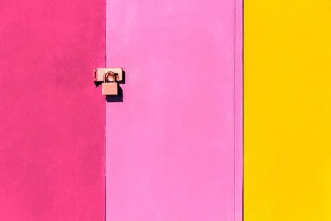 Door lock Foto stock