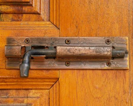 Door locked Stock Photos