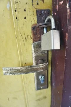 Door locks Stock Photos