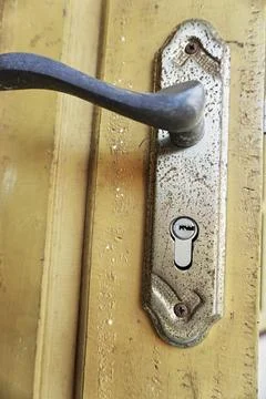 Door locks Stock Photos