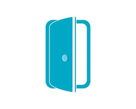 Door logo 1 design template Stock Illustration