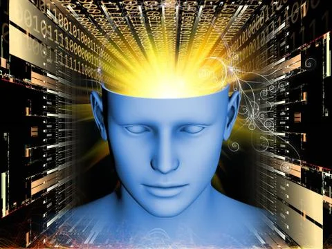 Door to the Mind Illustrazione stock