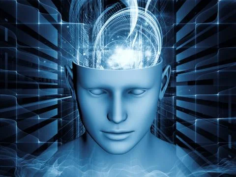 Door to the Mind Stock Illustration