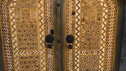The door mosque Stock Footage 293016509