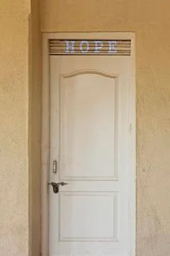 Door to new world Stock Photos