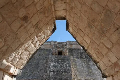 The door to the old world Stock Photos