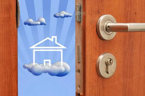 Door open Stock Photos